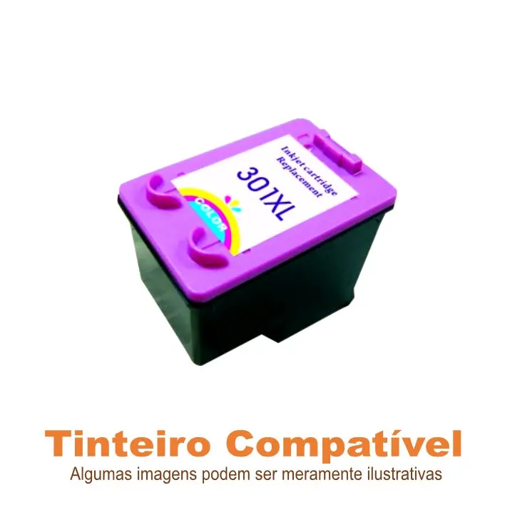 Tinteiro Compatível HP301XL Color