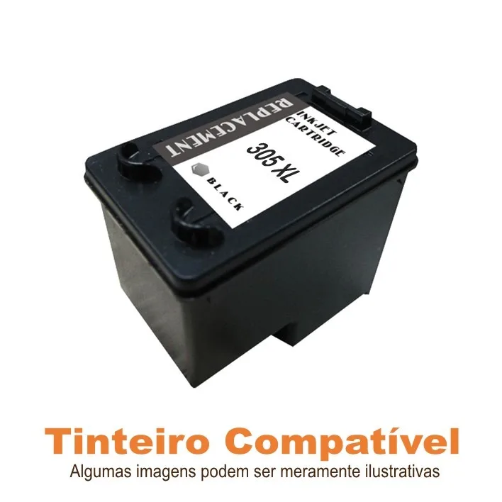 Cartucho de tinta HP 305XL Black Compatível