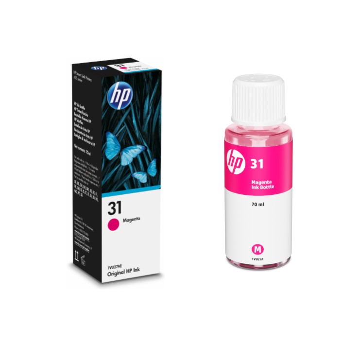 HP 31 Magenta Ink Bottle (1VU27AE)
