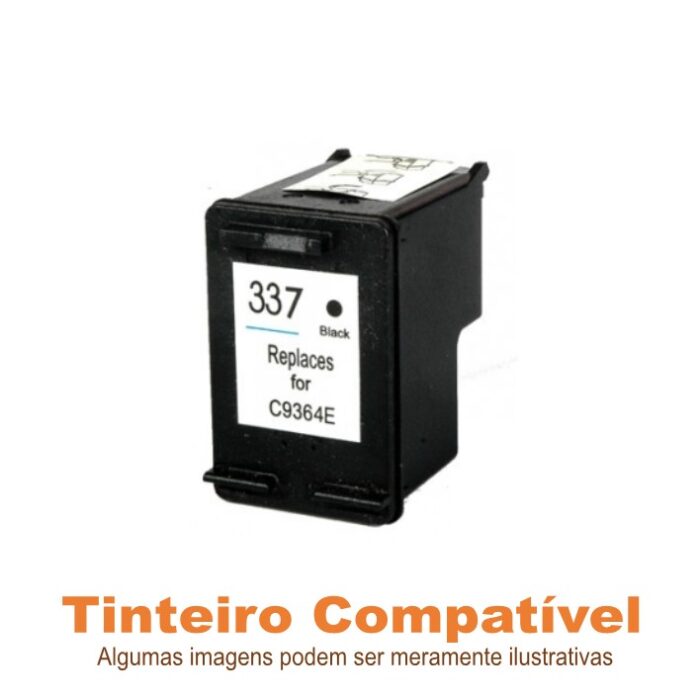 Tinteiro HP337 Black Compatível (C9364EE)