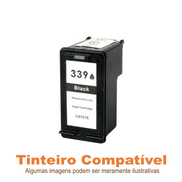 Tinteiro HP339 Black Compatível (C8767EE)