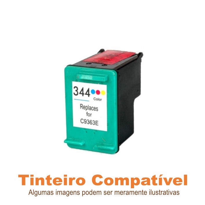 Tinteiro Compatível HP344 Tricolor (C9363EE)