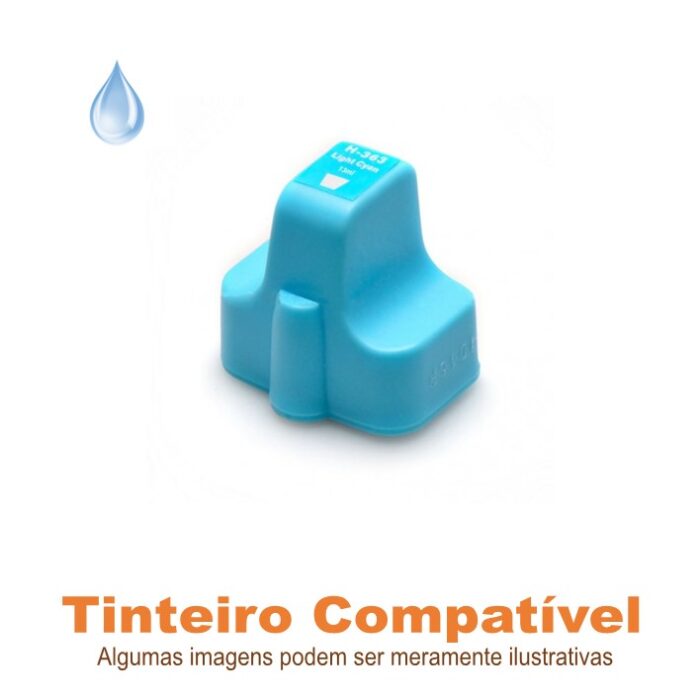 Tinteiro HP 363LC compatível