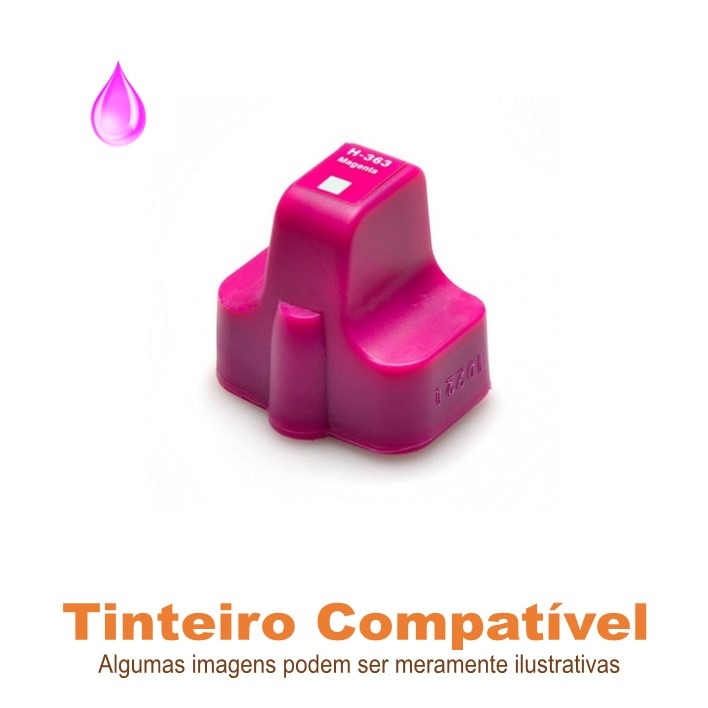Tinteiro HP 363M compatível