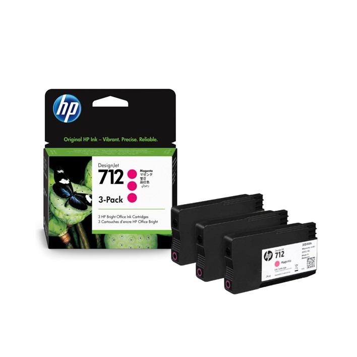 Pack HP712 Magenta original alta capacidade