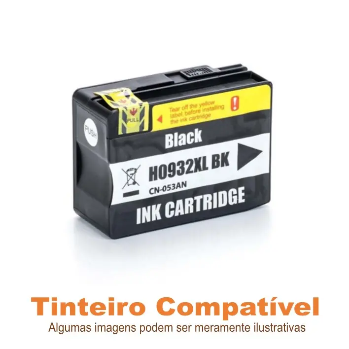 HP932XL Black Compatível