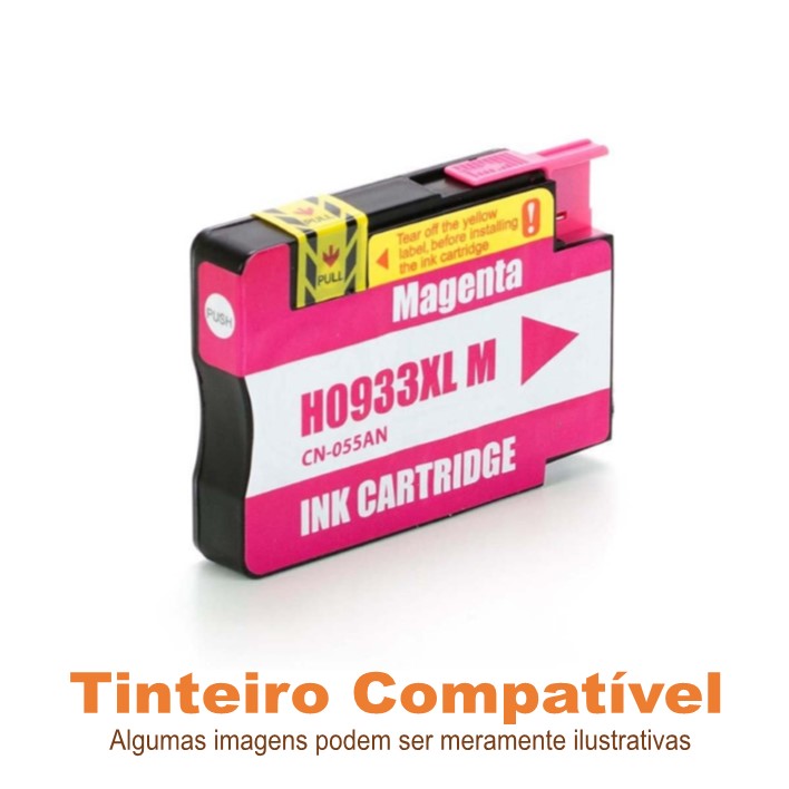 HP933XL Magenta Compatível