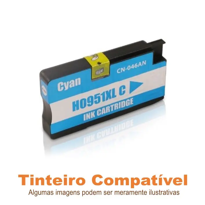 Tinteiro HP 951xl Cyan Compatível