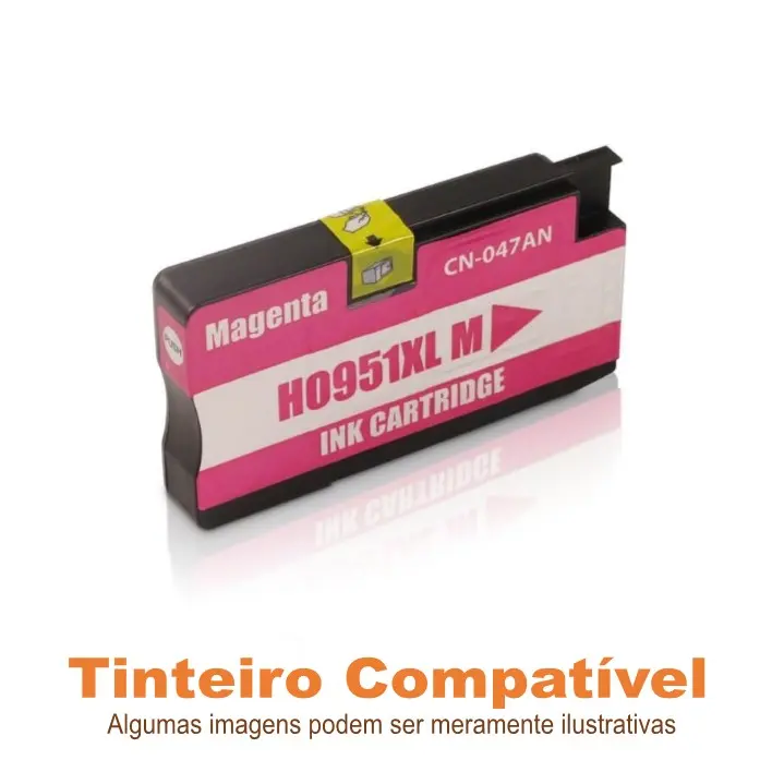 Tinteiro HP 951xl Magenta Compatível
