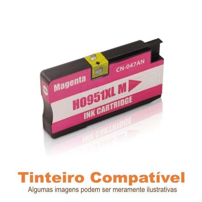 Tinteiro HP 951xl Magenta Compatível