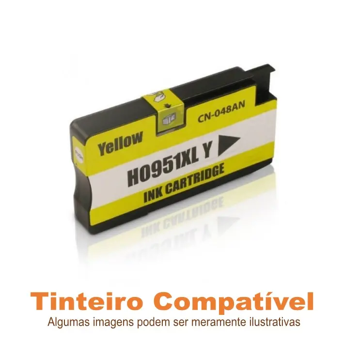 Tinteiro HP 951xl Yellow Compatível