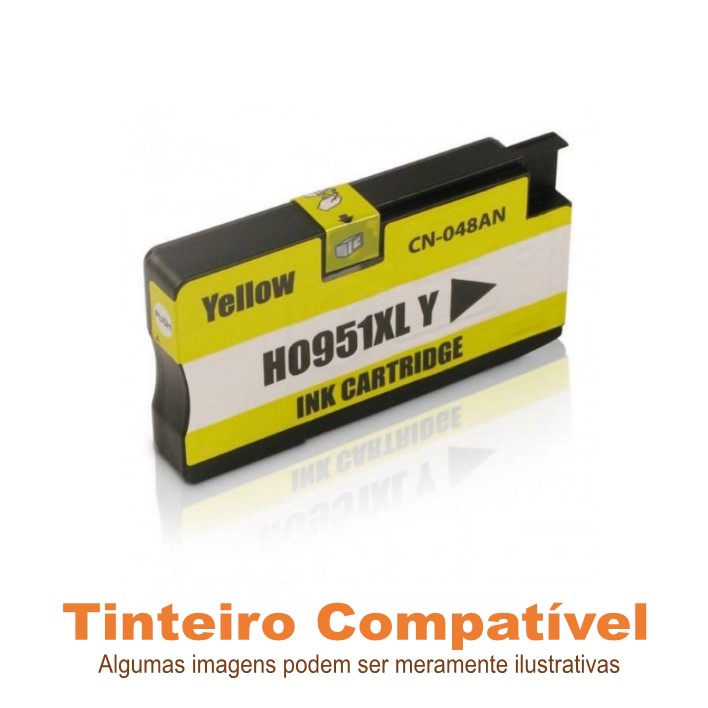 Tinteiro HP 951xl Yellow Compatível