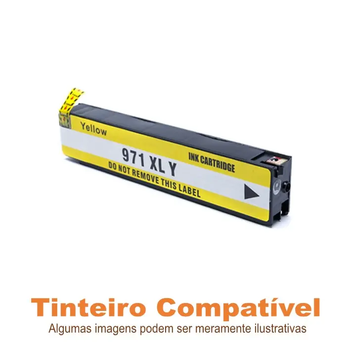 Tinteiro compatível HP971XL Yellow CN628AE