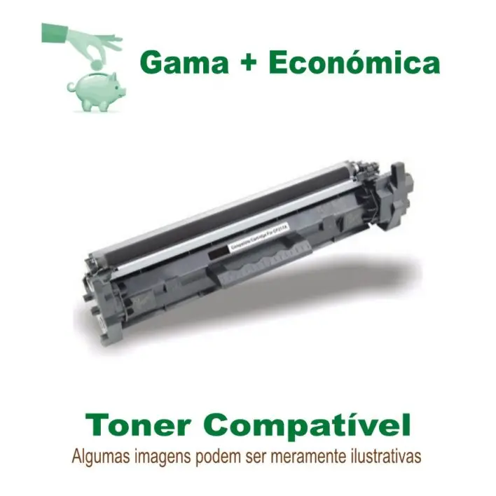 Toner HP 17A Compatível Eco CF217A
