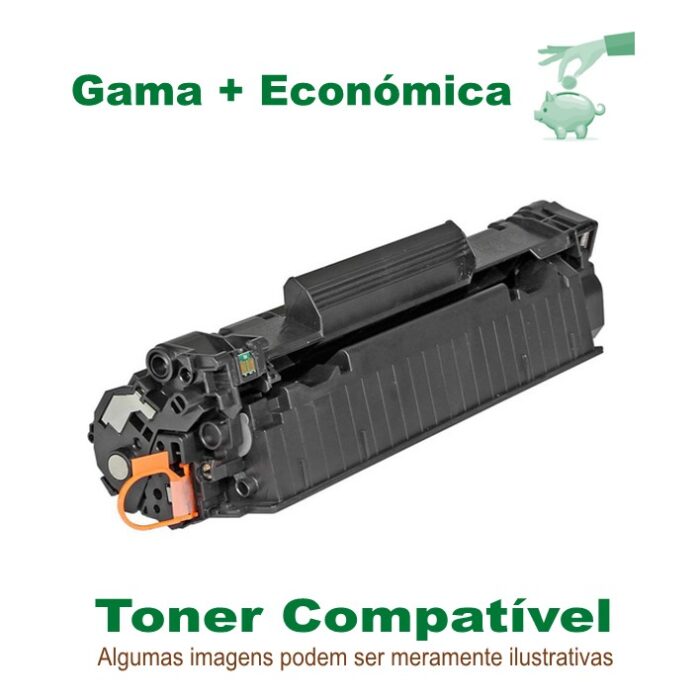 Toner Compatível HPCF283X Black Eco