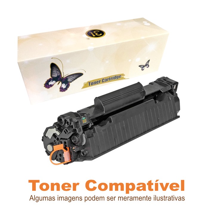 Toner Compatível HP CF283X Black Linha 31