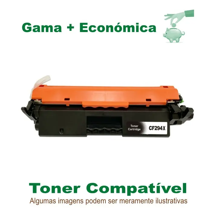 Toner Compatível HPCF294X Black Eco