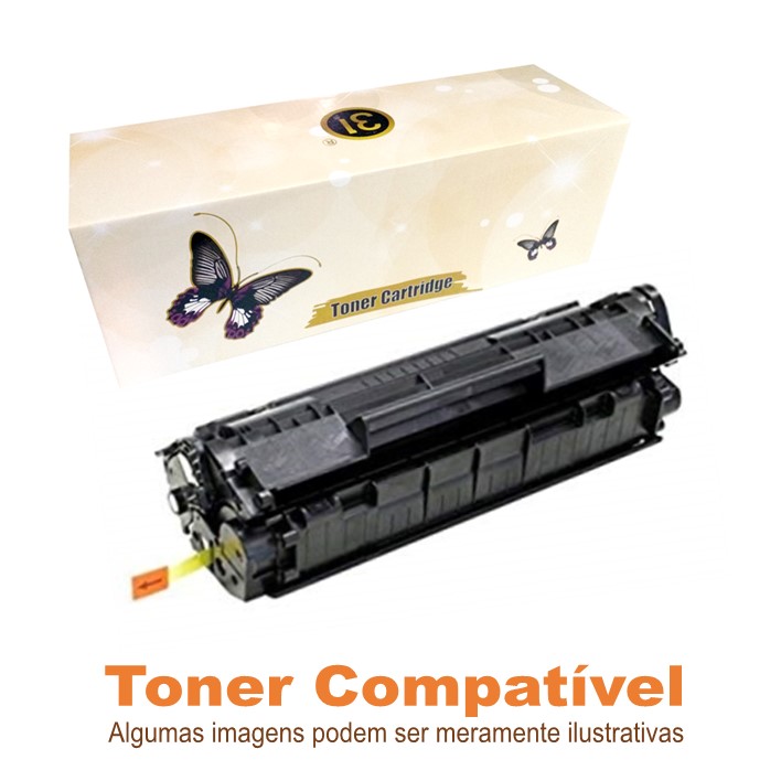 Toner HP12A Black Compatível Linha 31