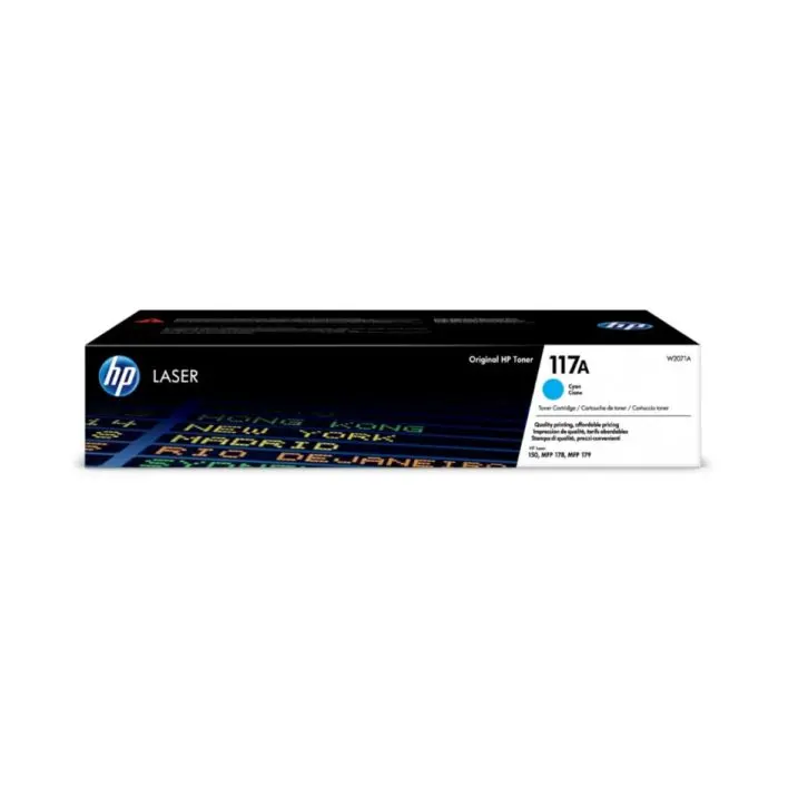 Toner HP117 Cyan W2071A Original