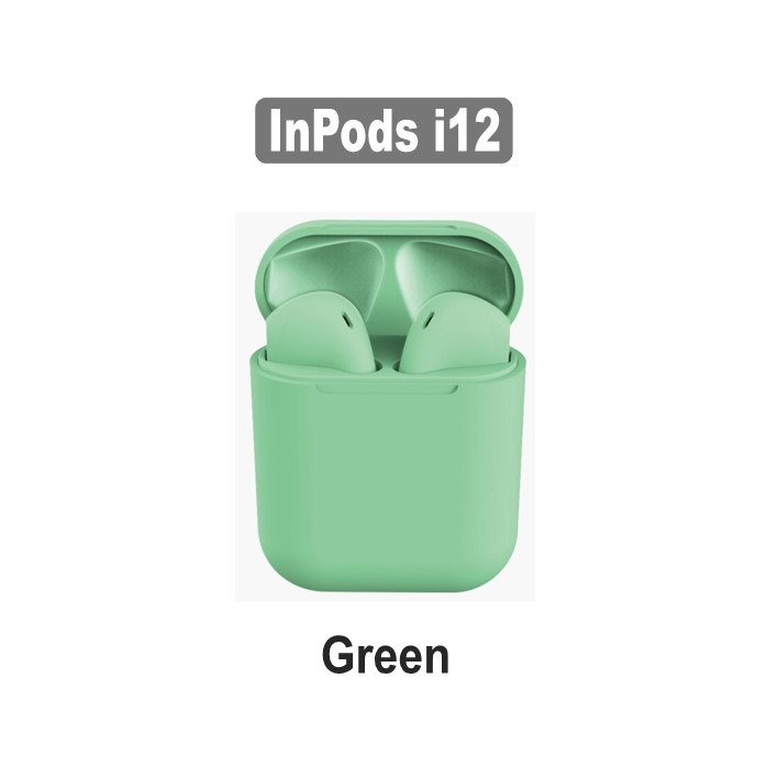 AirPods i12 TWS Green - Compatível