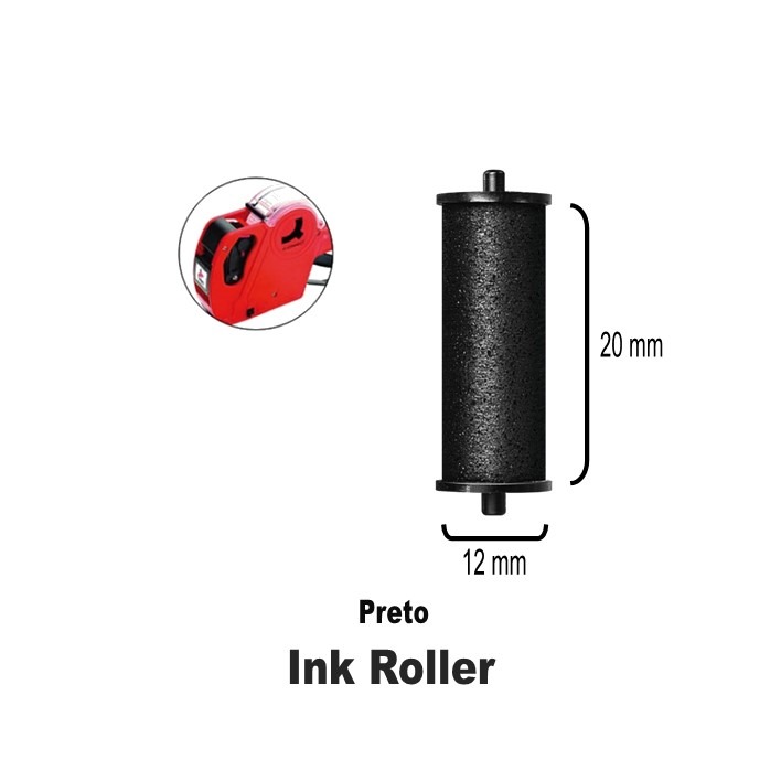 Ink Rollers Black 20mm
