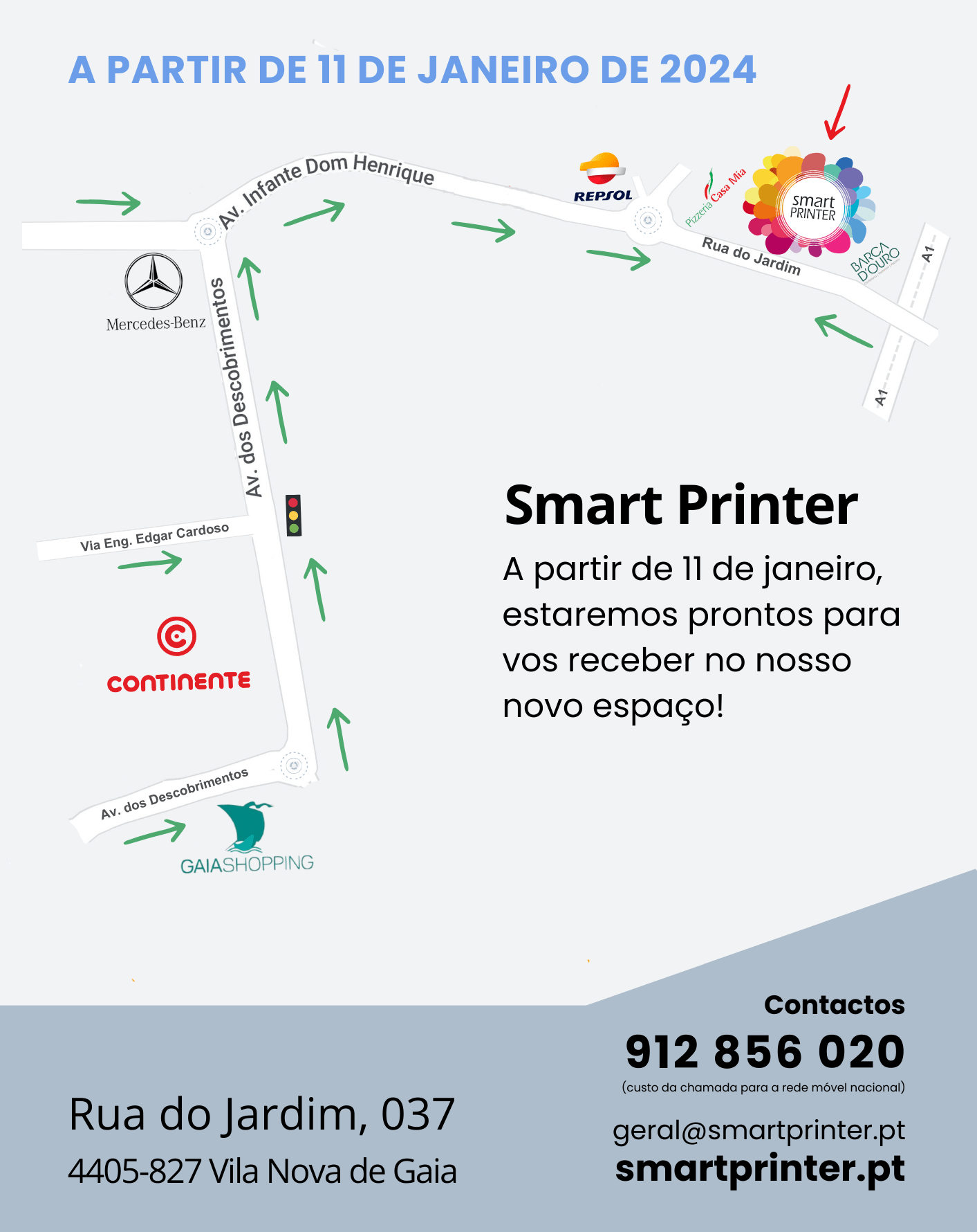 Novas Instalações da Loja física - Smart Printer