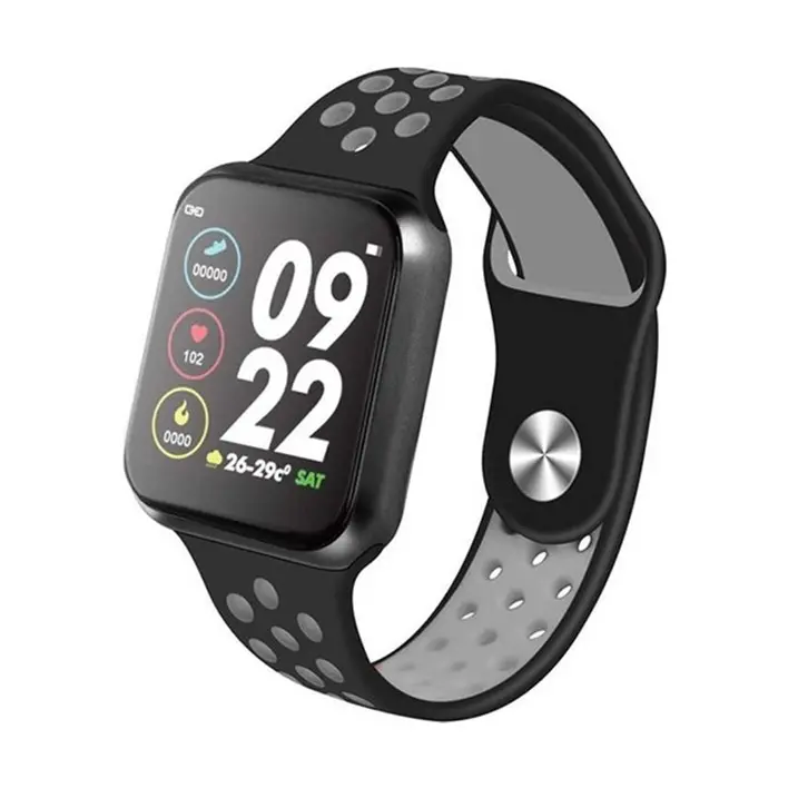 SmartWatch F8 Wristband Black Grey