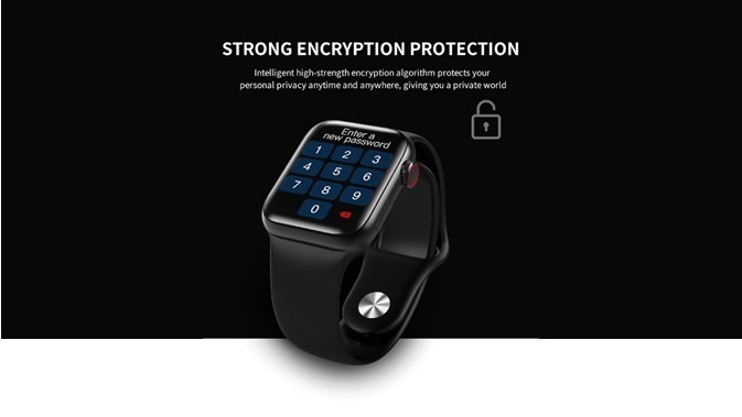 SmartWatch HW12 Strong Encryption Protection