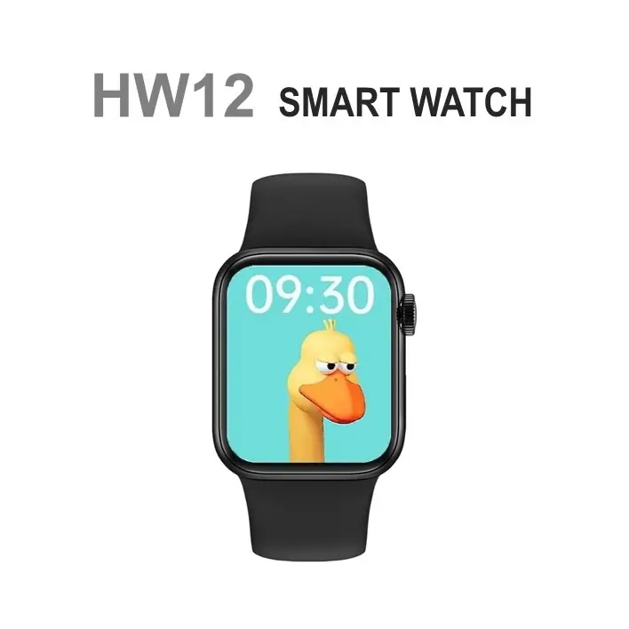 SmartWatch HW12 Black - IP67 Water Proof