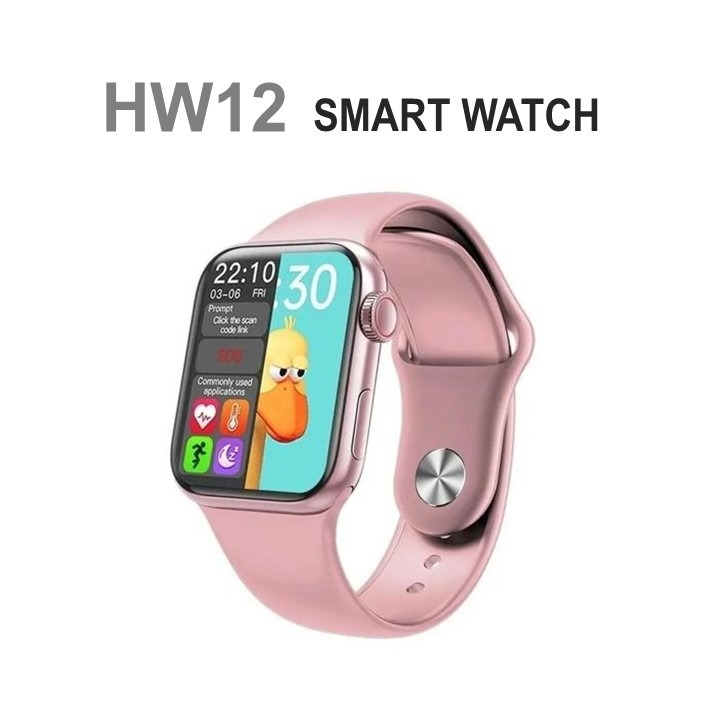 SmartWatch HW12 Pink - IP67 Water Proof