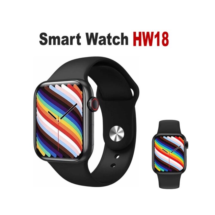 SmartWatch HW18 Black