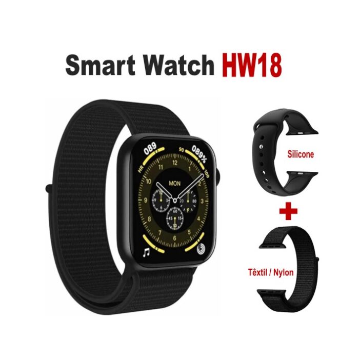 SmartWatch HW18 Offer 2 bracelets