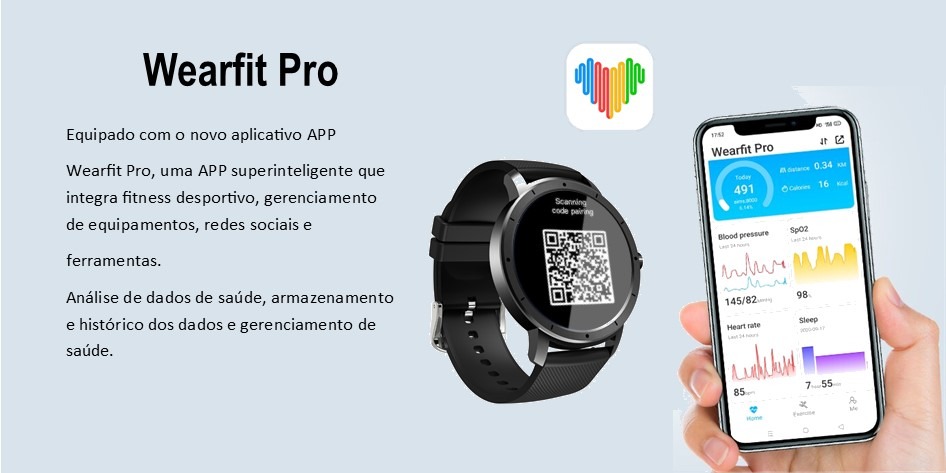 Smart Watch HW21 APP WearFit Pro