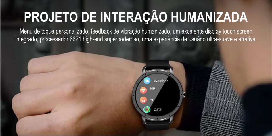 Smart Watch HW21 Interação humanizada