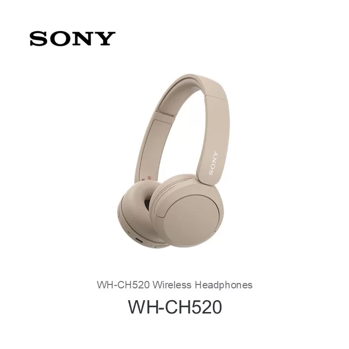Sony WHCH520 On ear Wireless Headphones WH-CH520C