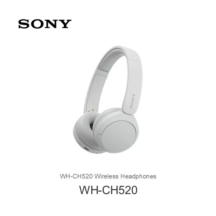Sony WHCH520 On ear Wireless Headphones WH-CH520W