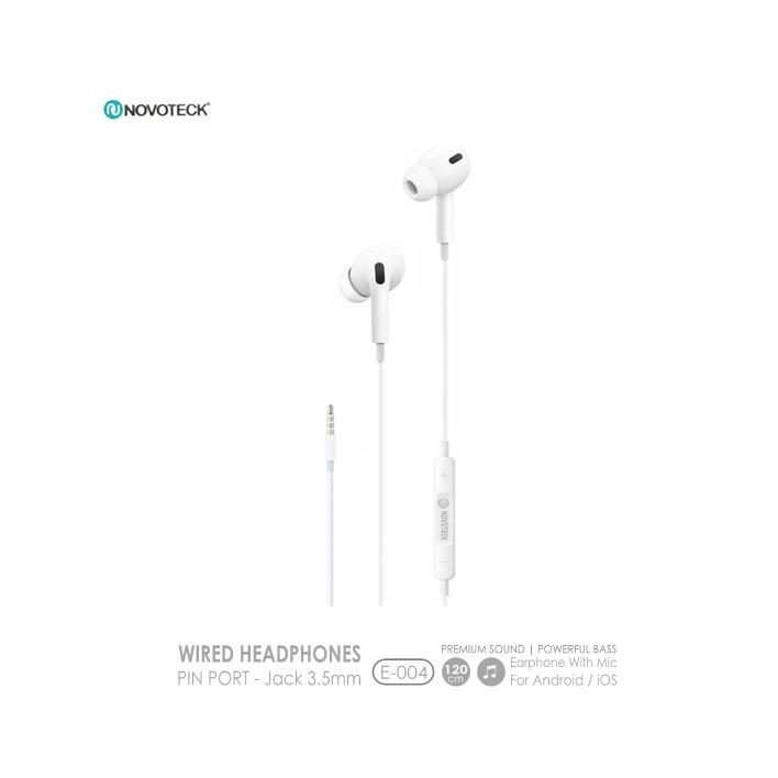 Wired Headphones Jack 3.5mm E-004